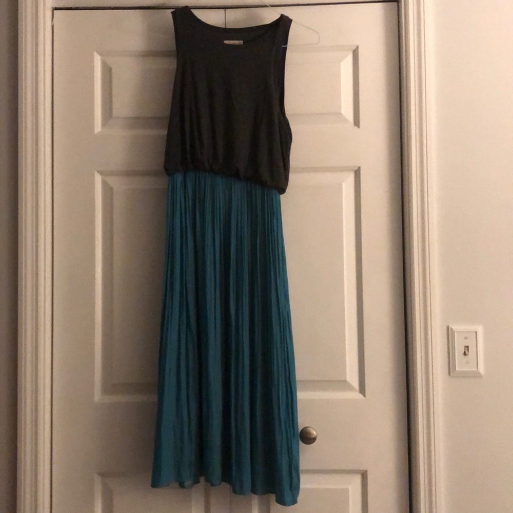 Two-tone Midi dress